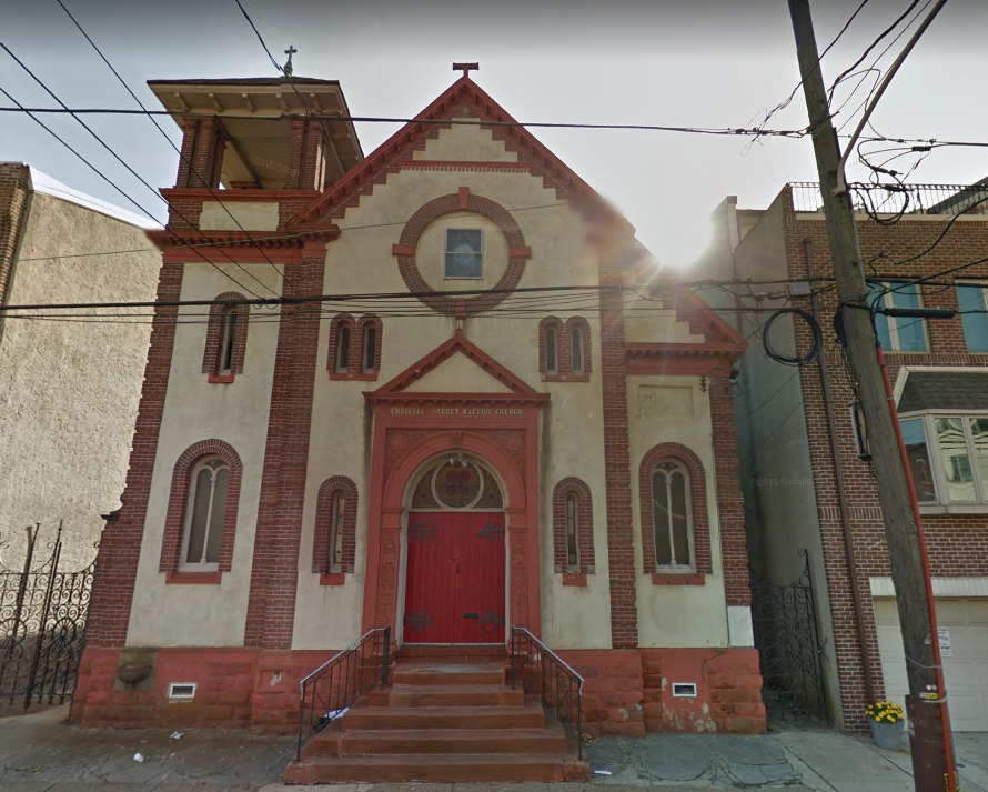 Christian Street Baptist Church, image from Google Streetview