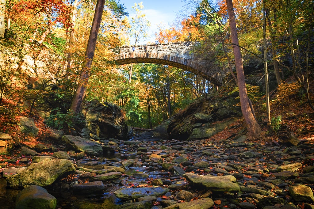 Devil's Pool in the fall (Credit: Gary Citrone)