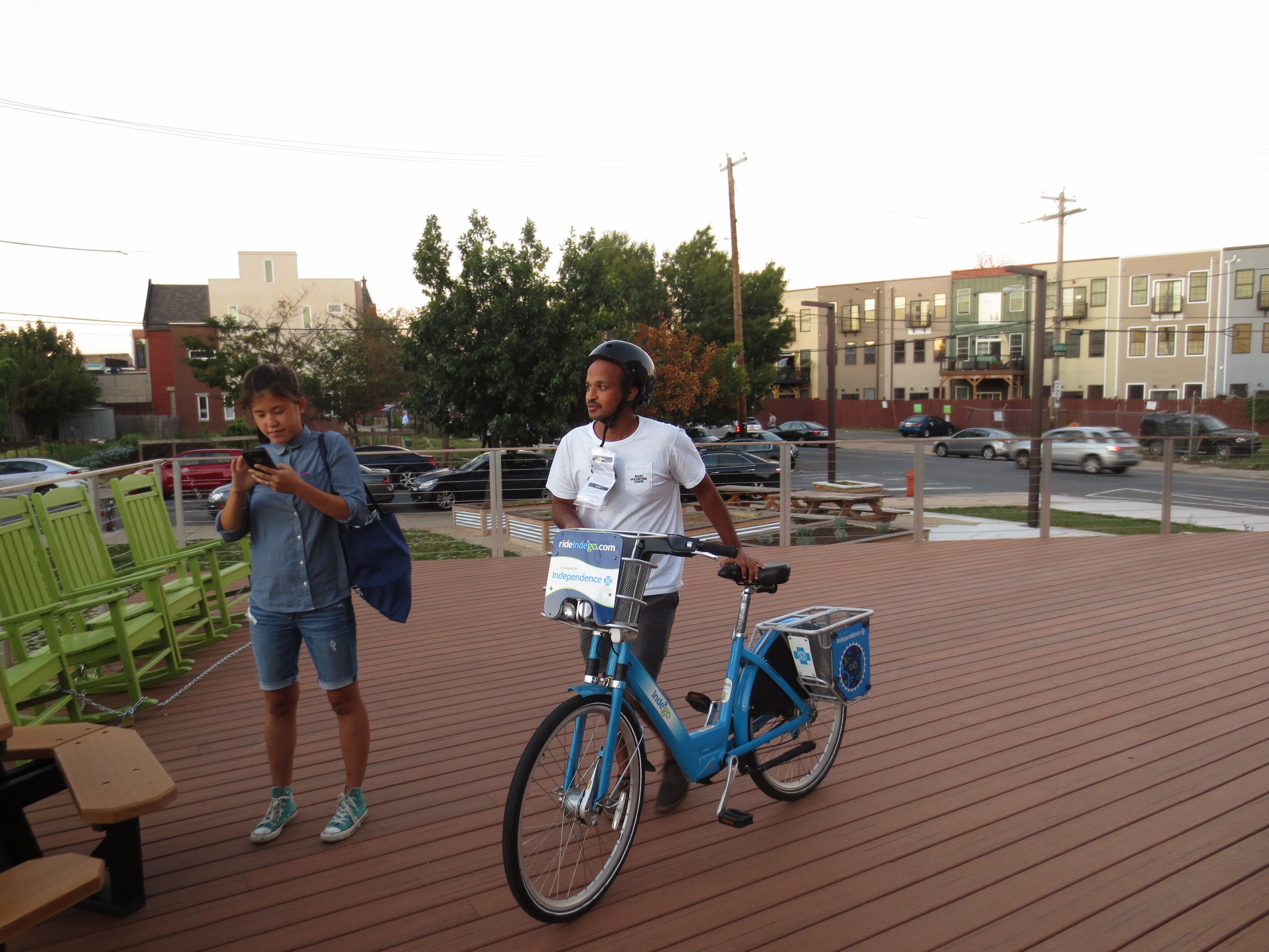 Digital Skills and Bicycle Thrills: Indego orientation at Lutheran Settlement House | Samantha Maldonado