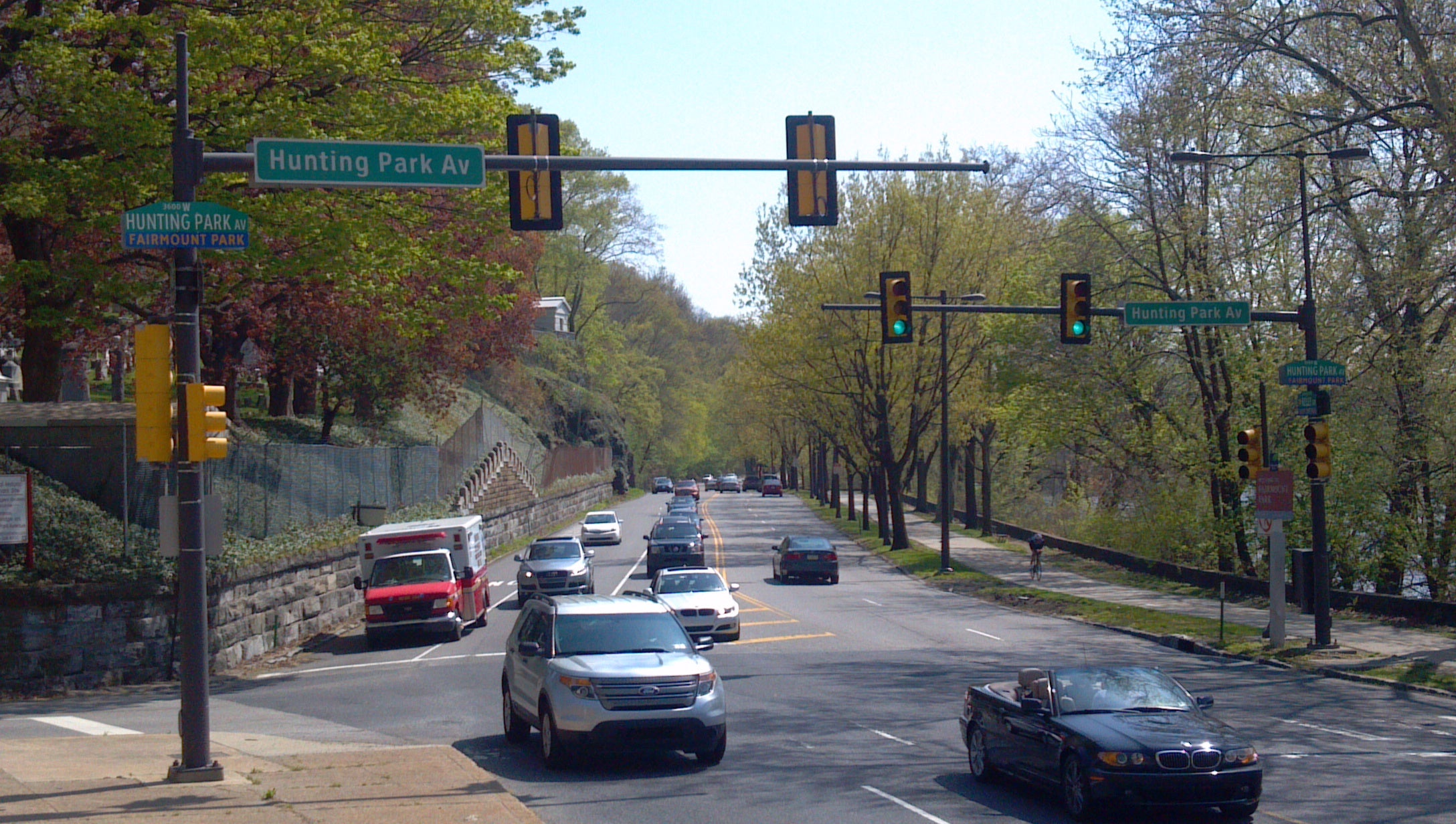 East and West Fairmount Park -- Kelly Drive