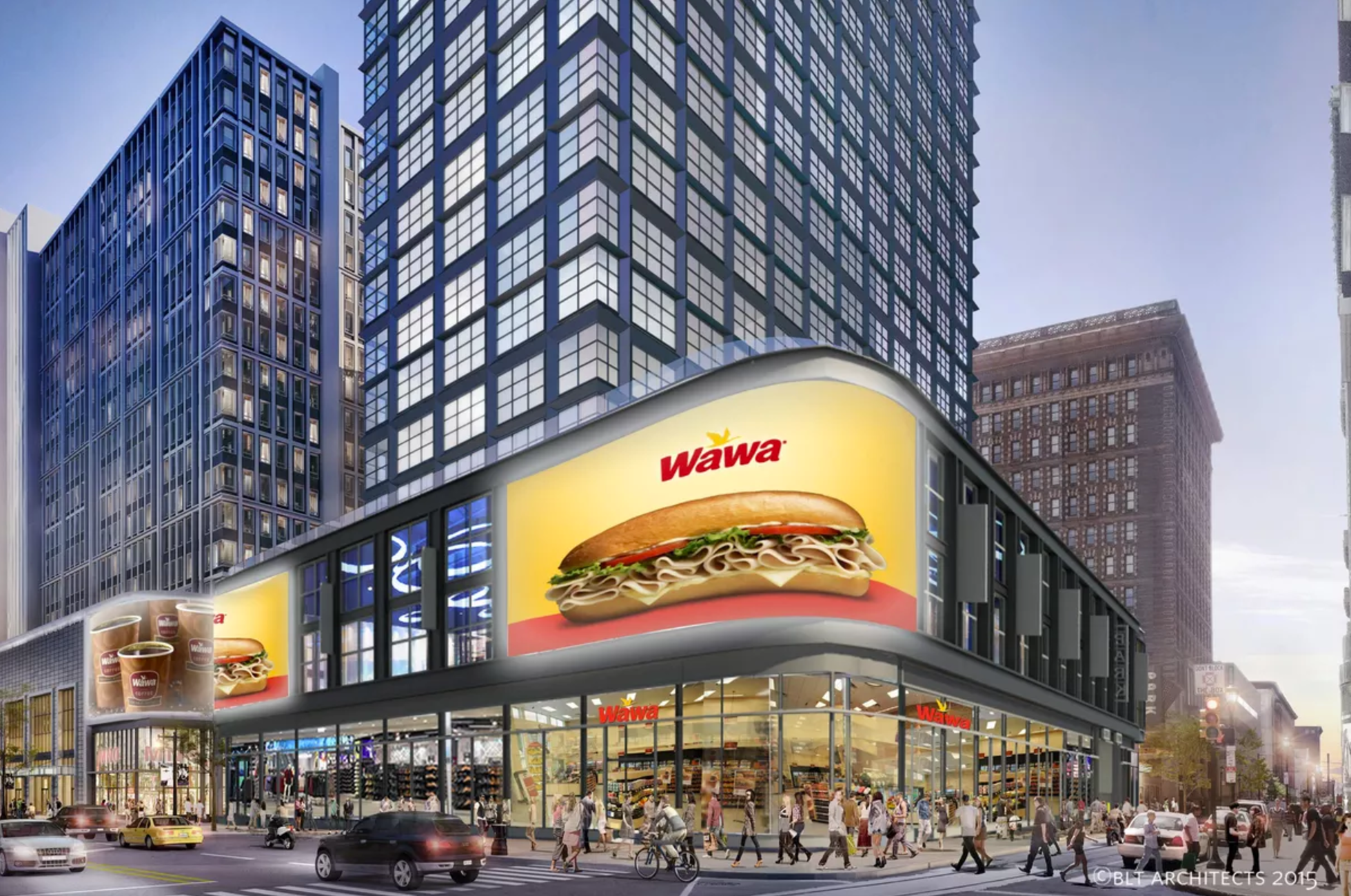 East Market Wawa rendering