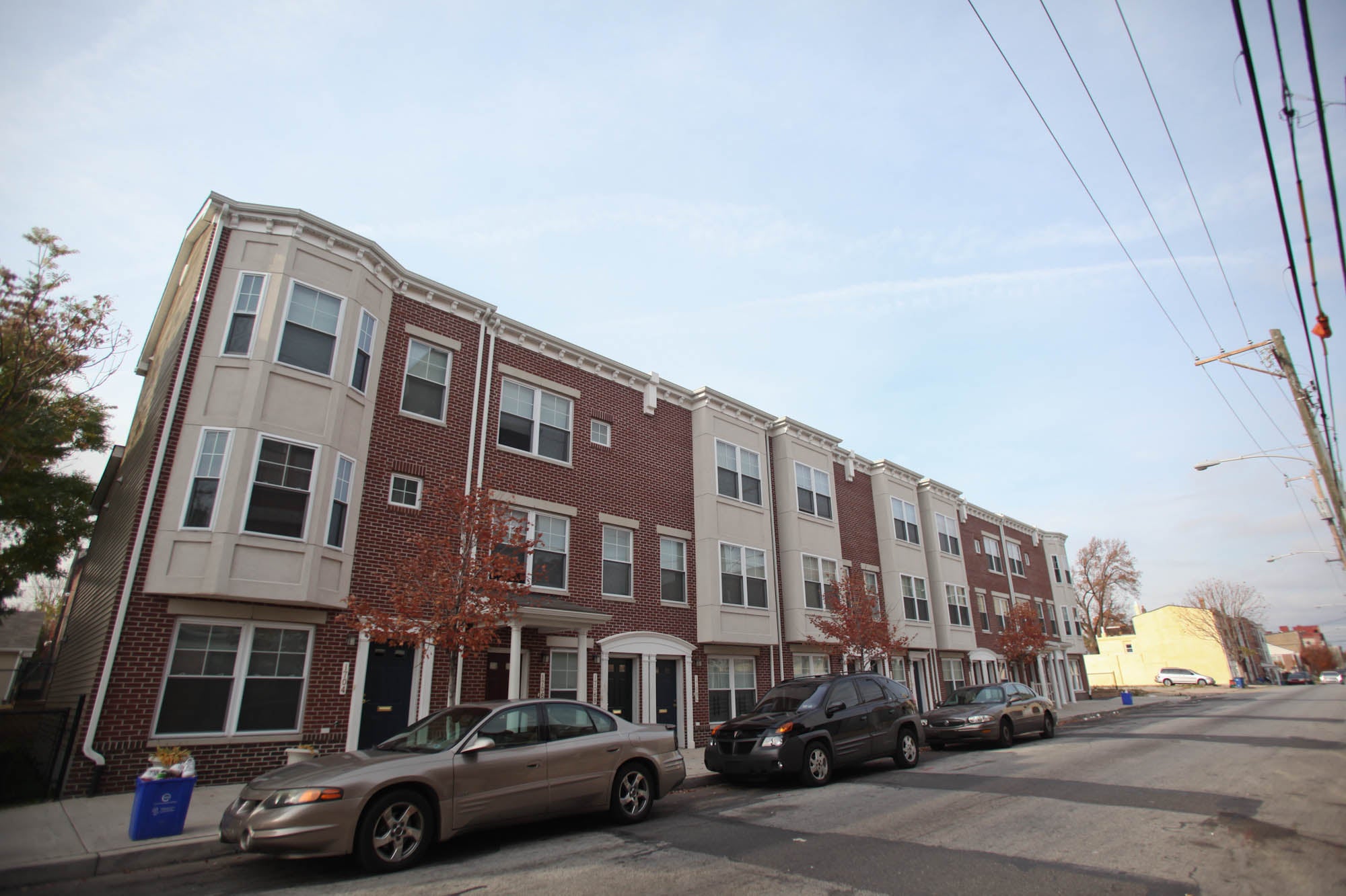  Philadelphia Housing Authority's three and four bedroom Ludlow Home developments located on the 1300 block of Marshall Street. 