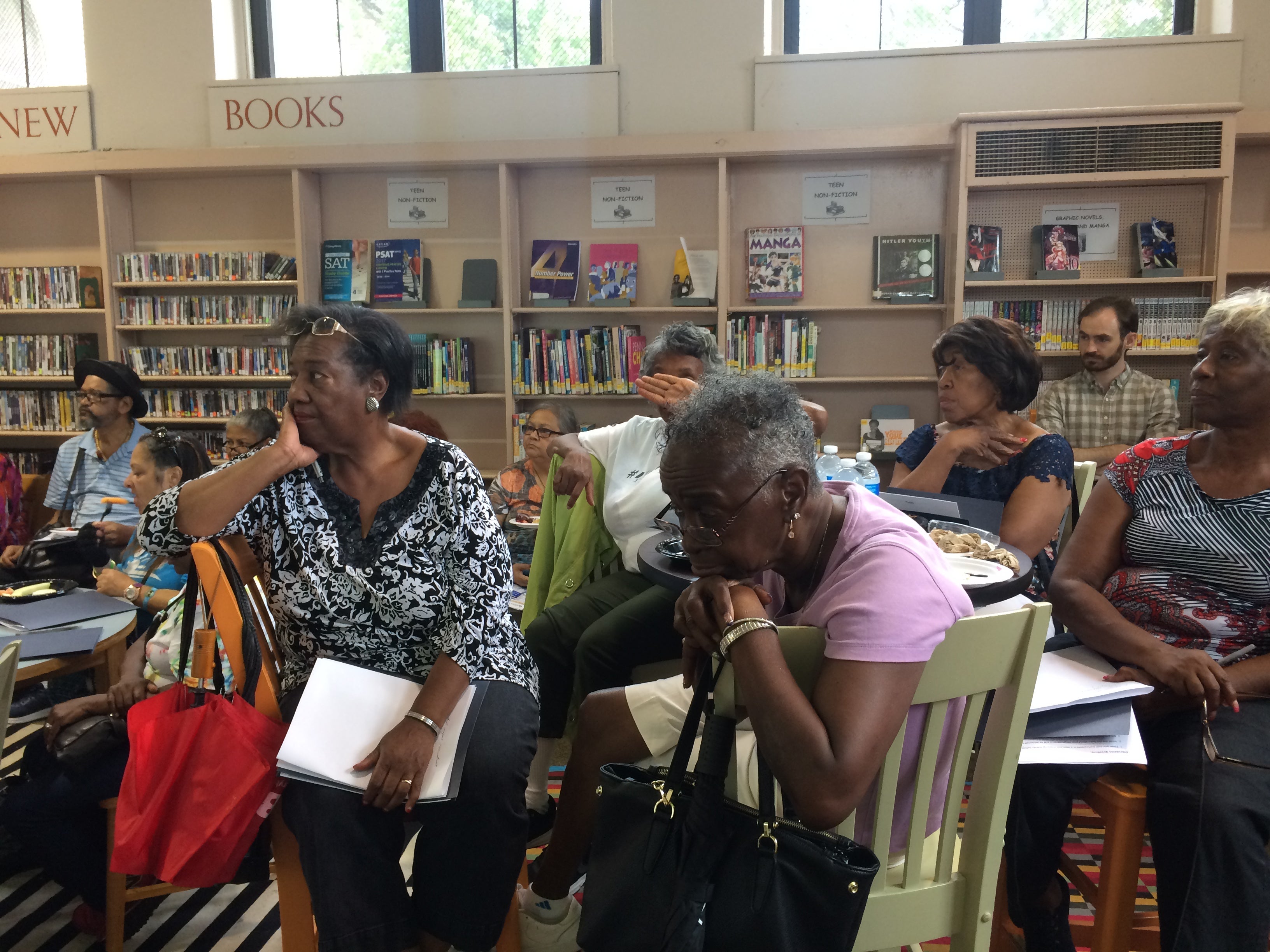 Staying cool in a changing climate workshop in North Philadelphia.