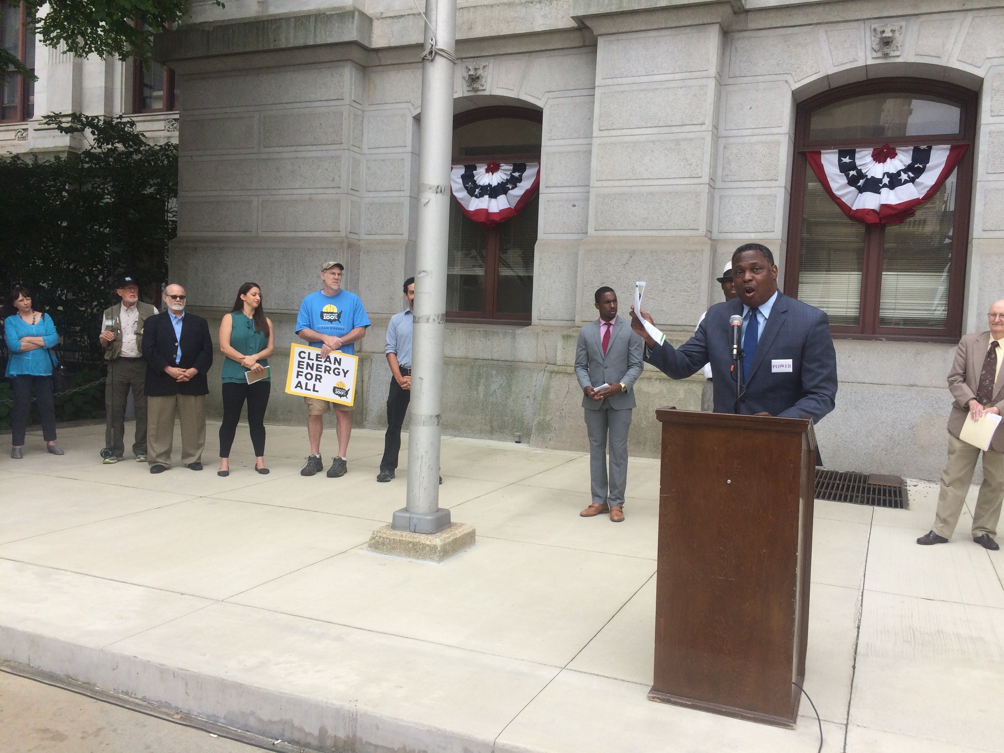 Reverend Greg Holston, executive director of Power, said the effects of climate change are being felt now