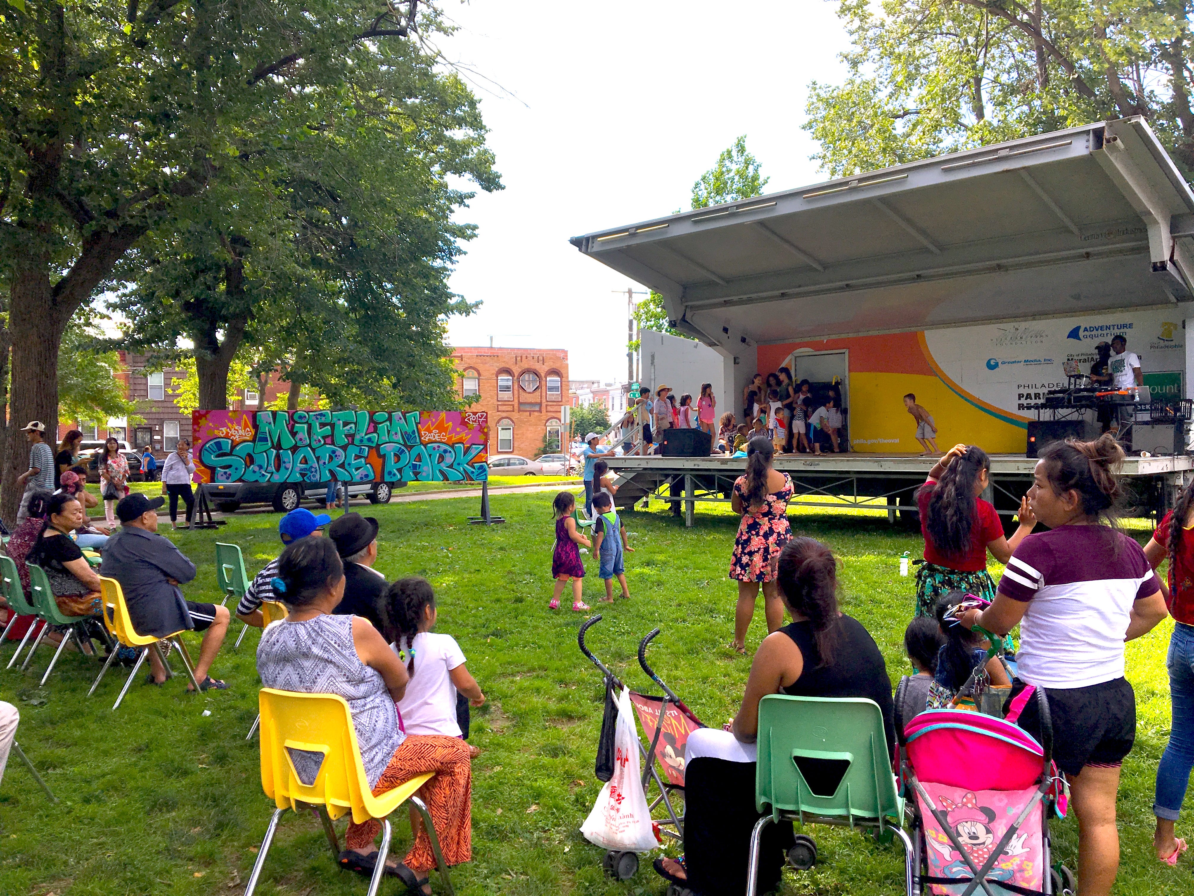 Mifflin Square Park, June 24, 2017 | Julia Bell / PlanPhilly