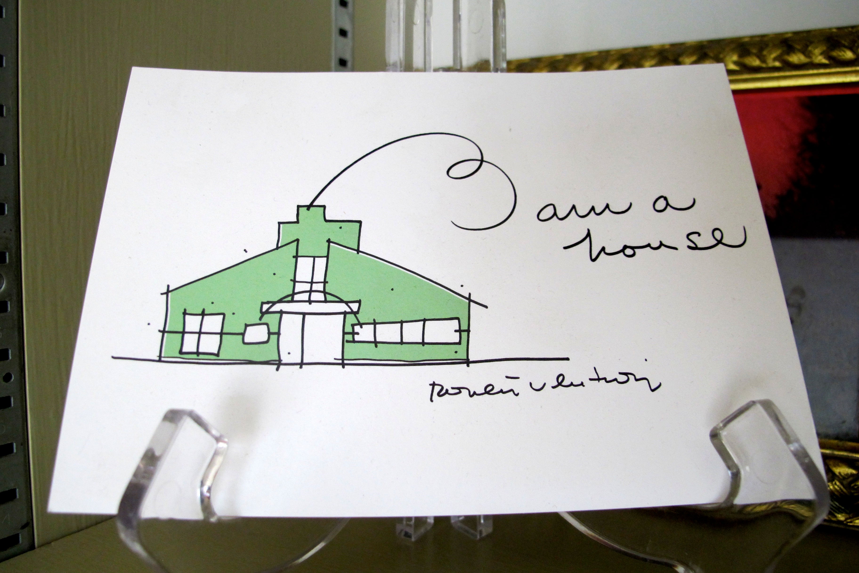 Mother's House drawing by Robert Venturi