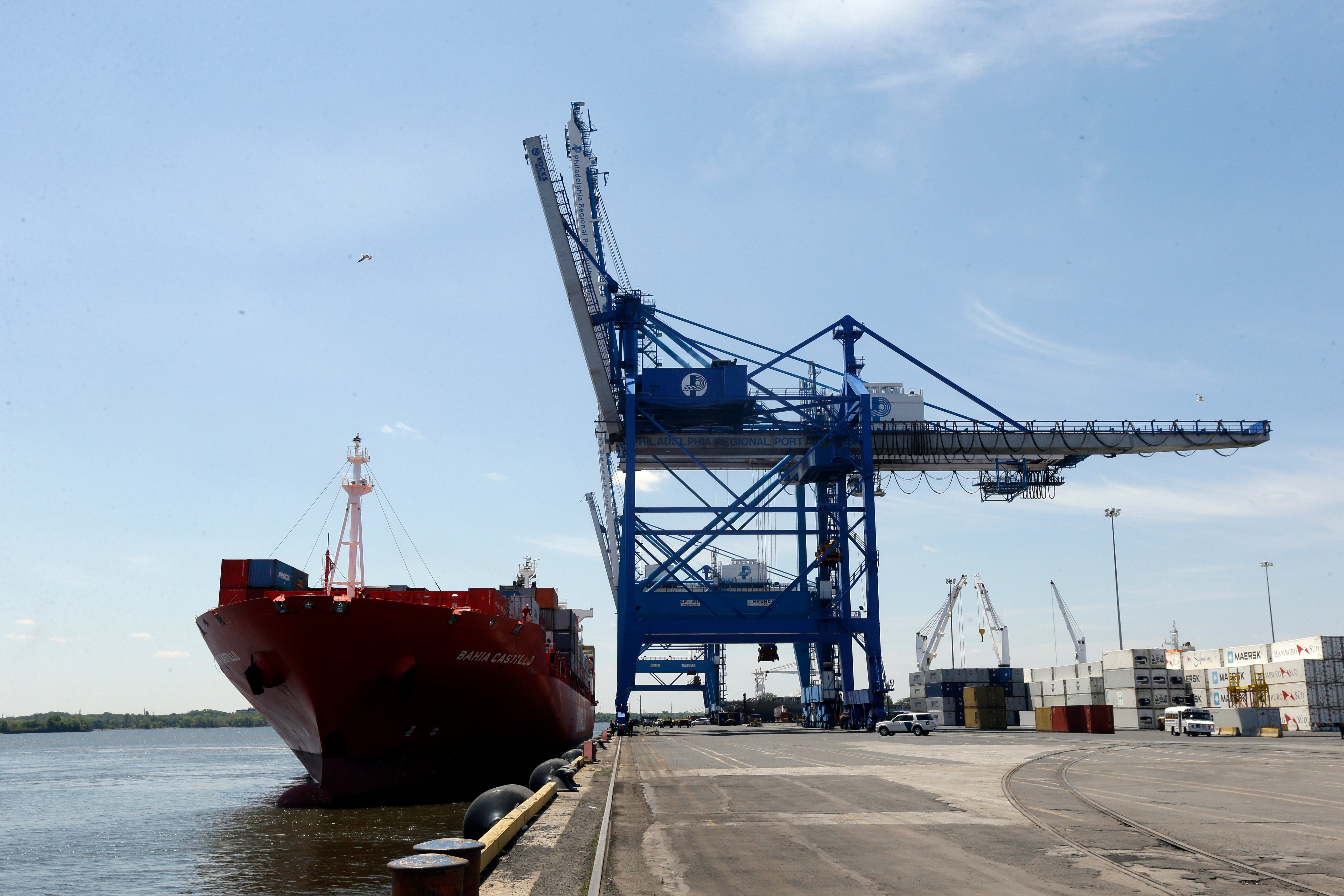 Packer Marine Terminal, Port of Philadelphia, 2013 | AP Photo/Matt Rourke