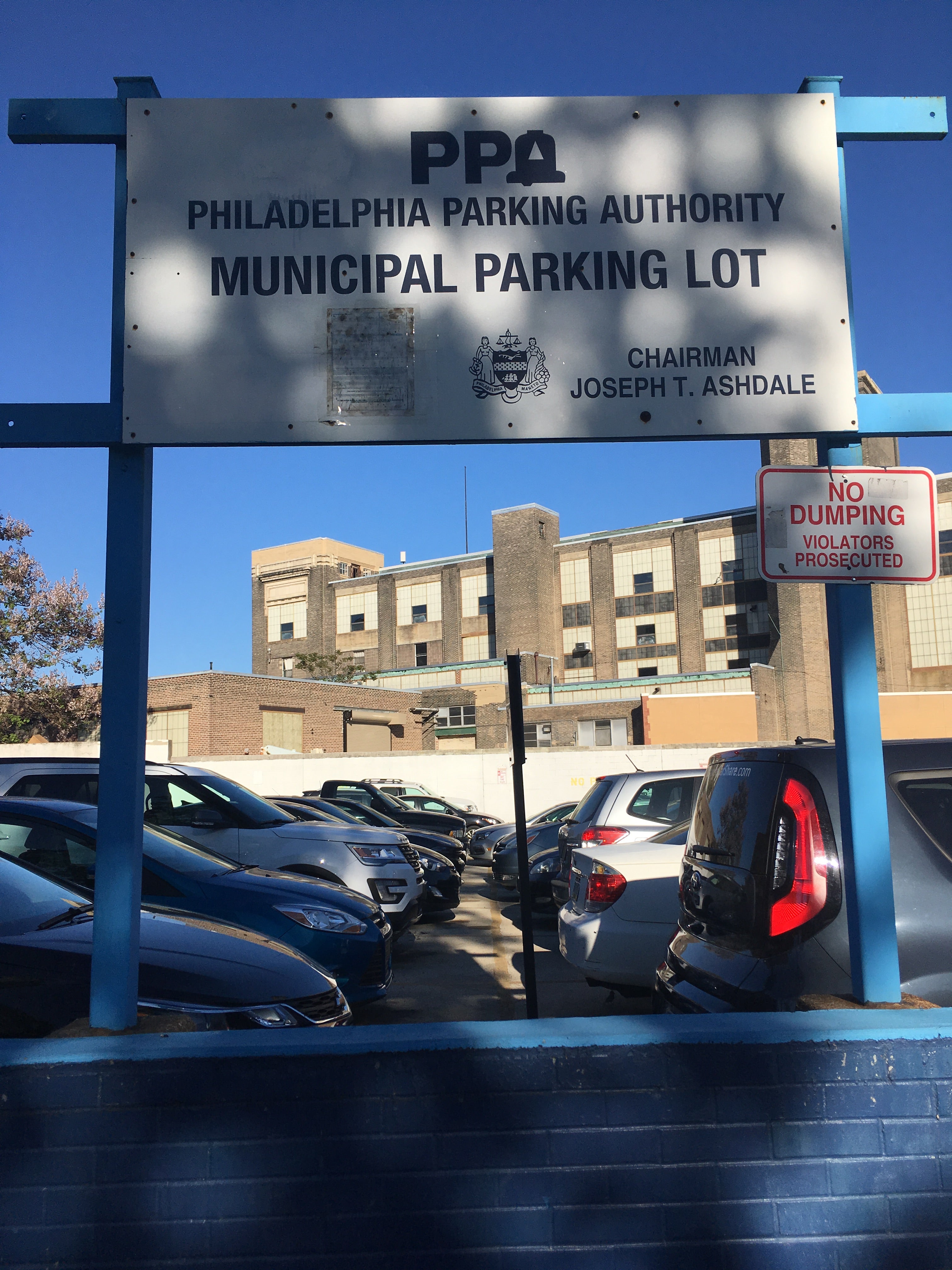 PPA lot at 1339 South 12th Street, not permit posting location | Dena Driscoll