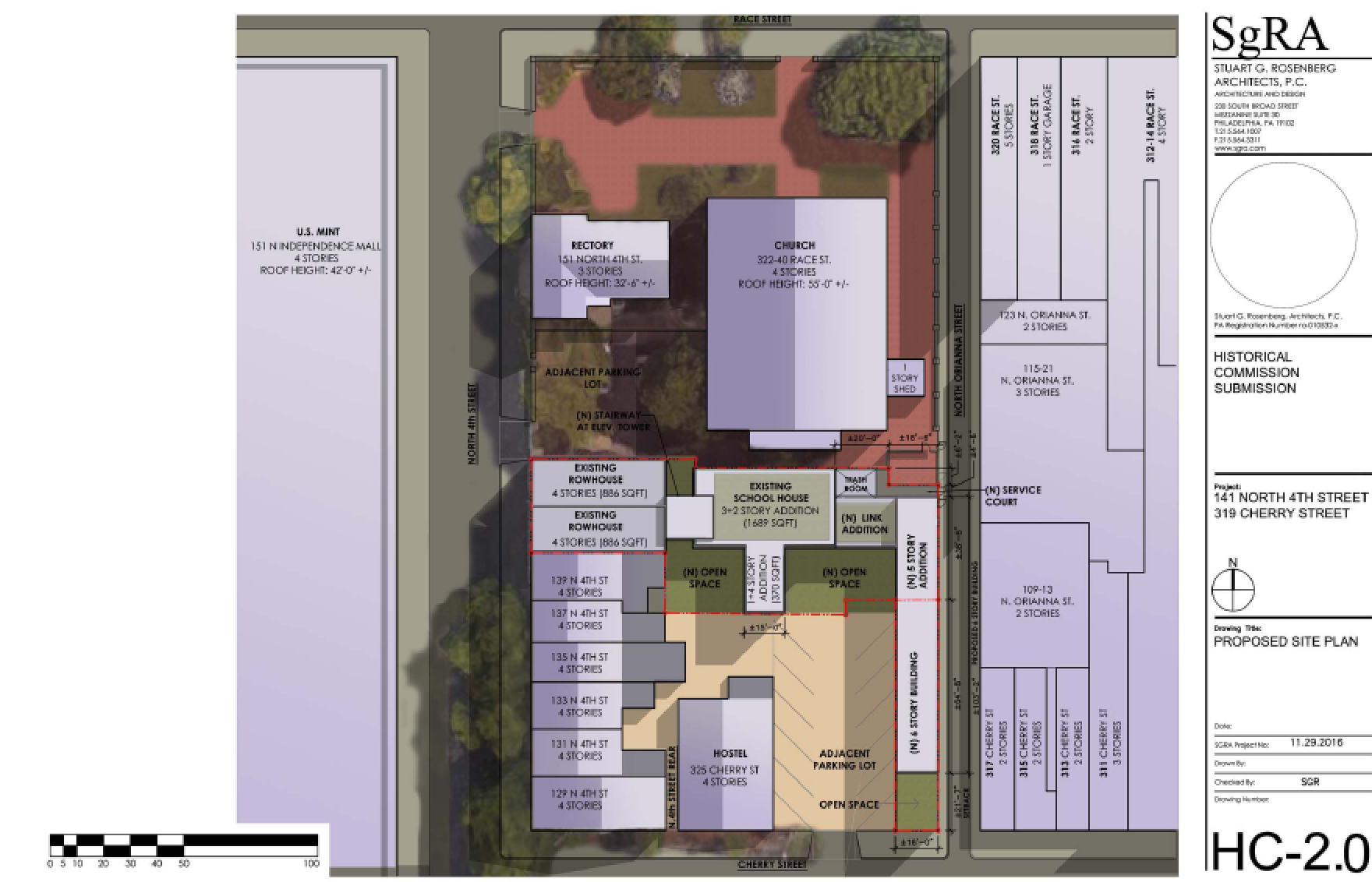 Proposal for 141 N. 4th / 319 Cherry, December 2016 Architectural Committee hearing | SgRA