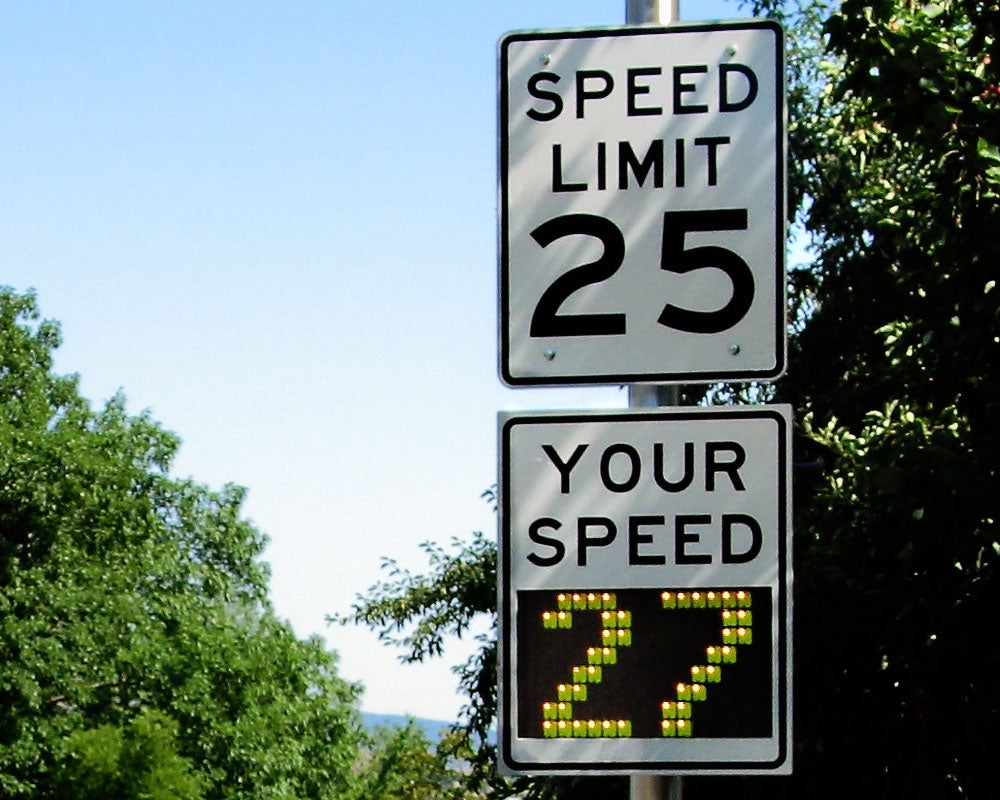 Radar Speed Sign