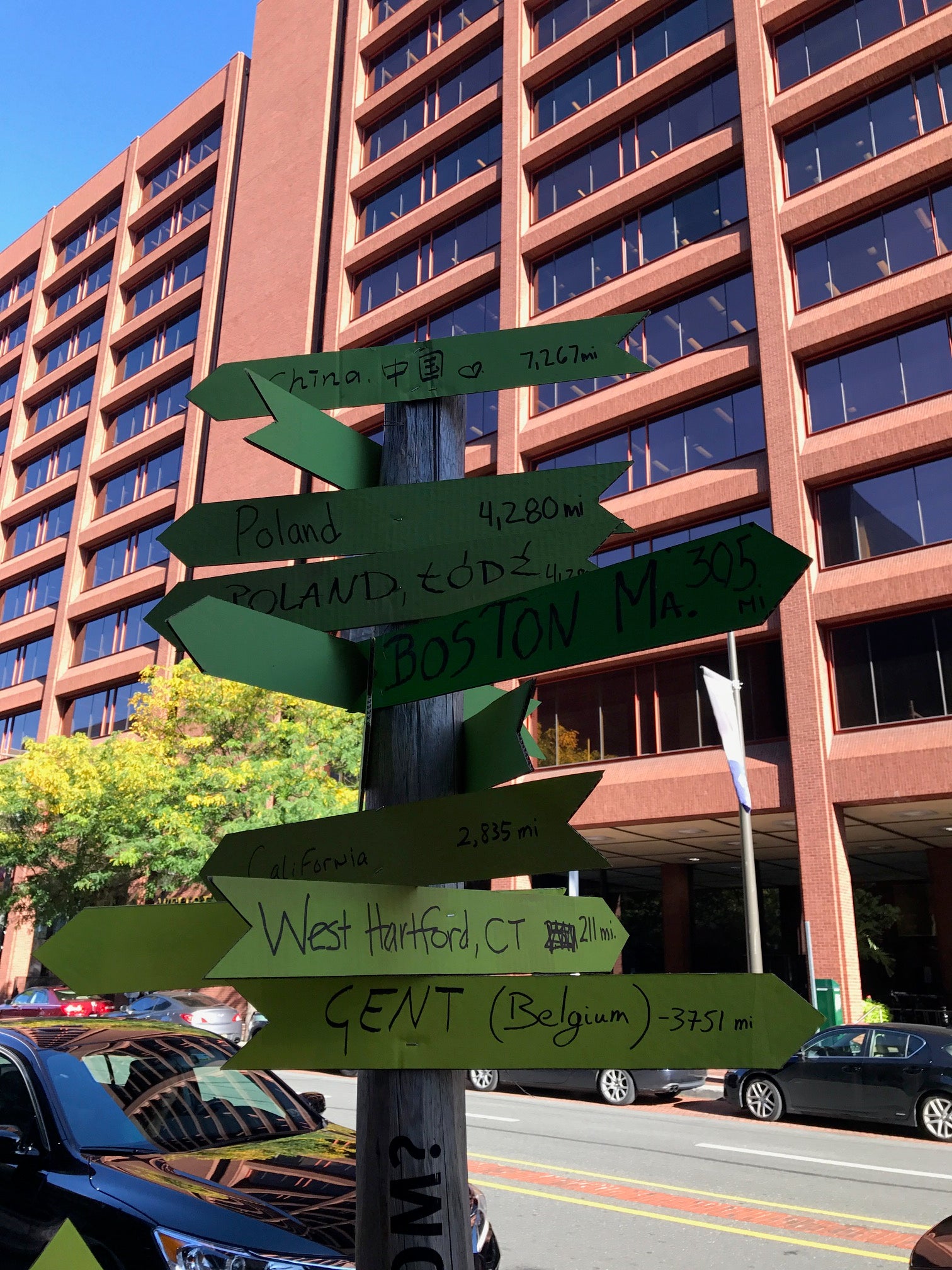 Cloud Gehshan Placemaking's Where are you from? at Market and 4th on Park(ing) Day 2017