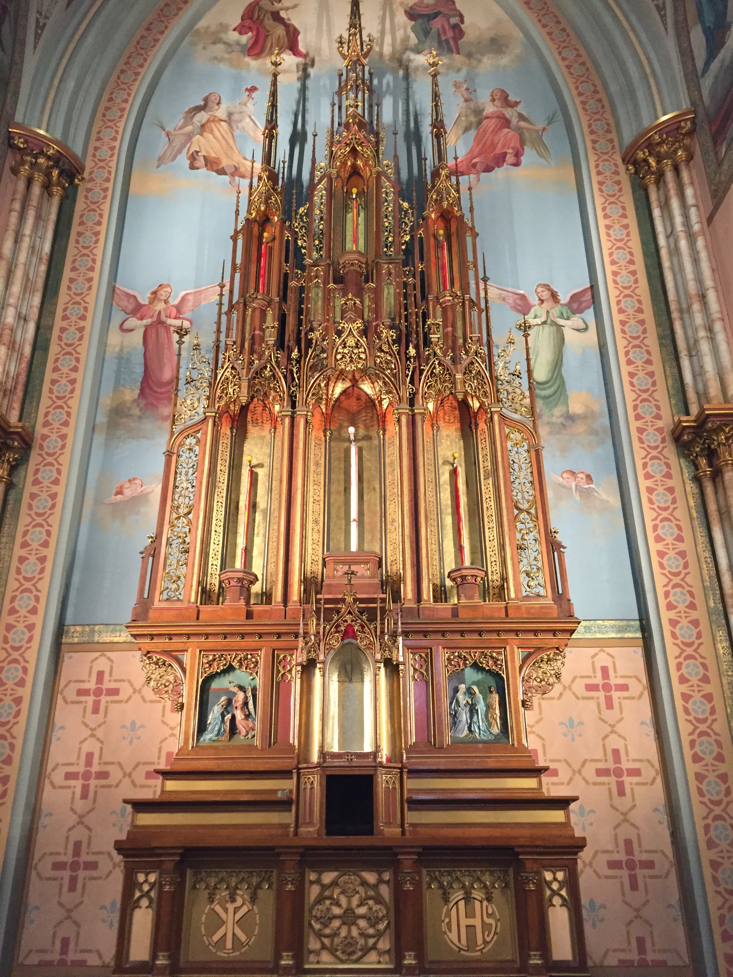 St. Laurentius' interior, January 2017, courtesy of Philadelphia Historical Commission