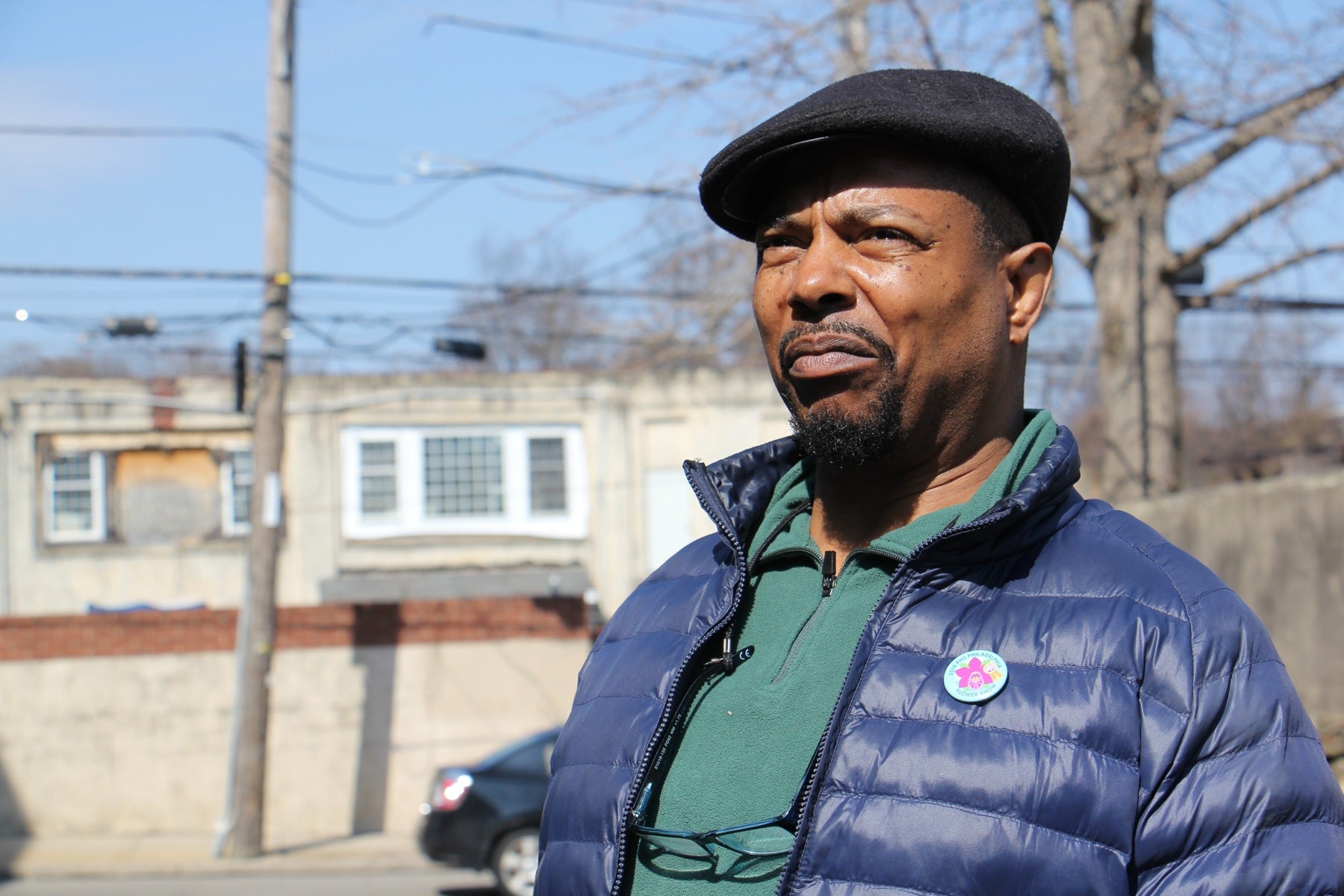 Ted Stones is a longtime resident of Germantown and has seen the devastating effects of poorly maintained properties. (Emma Lee/WHYY)