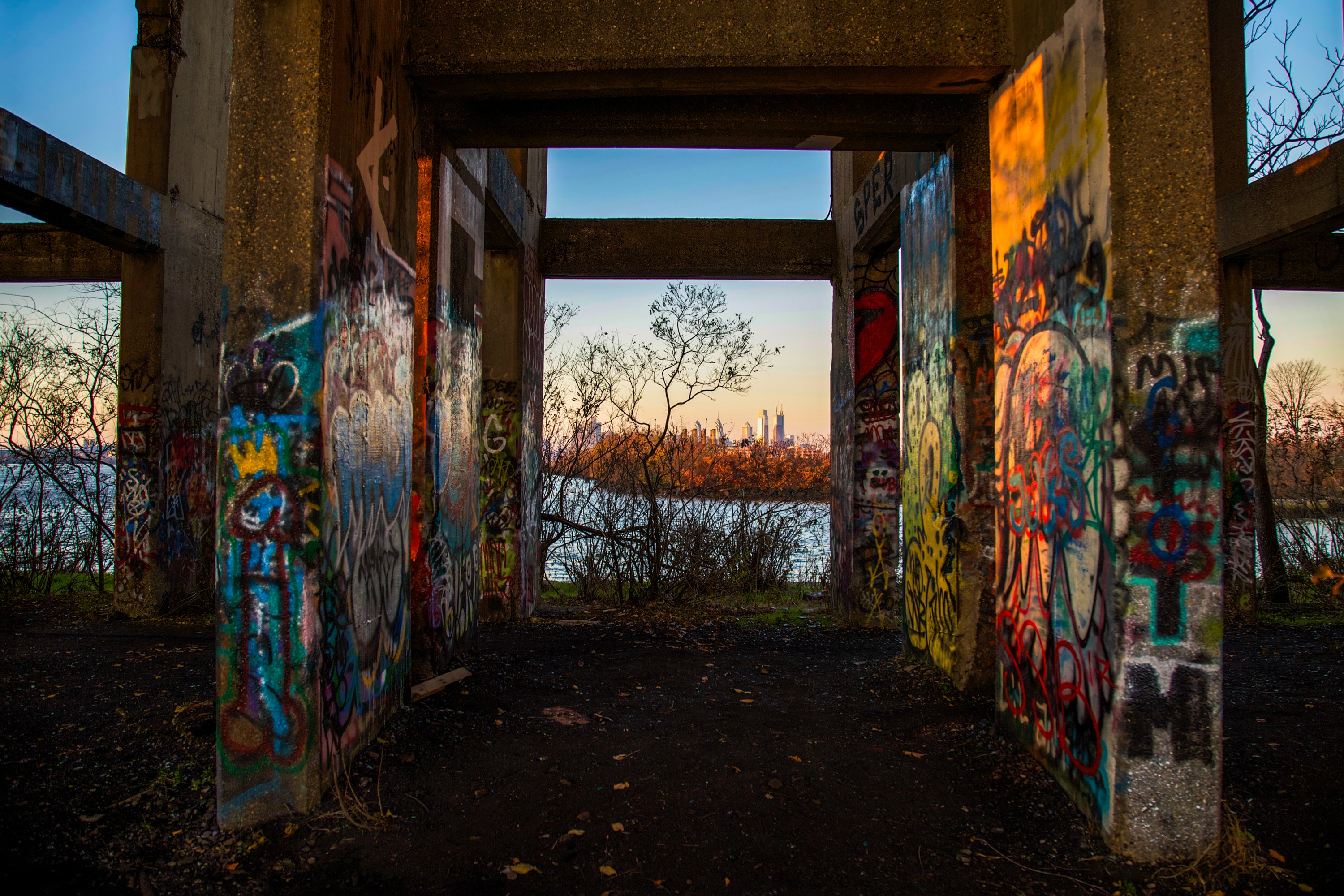 Graffiti Pier. Credit: Streets Dept/Conrad Benner