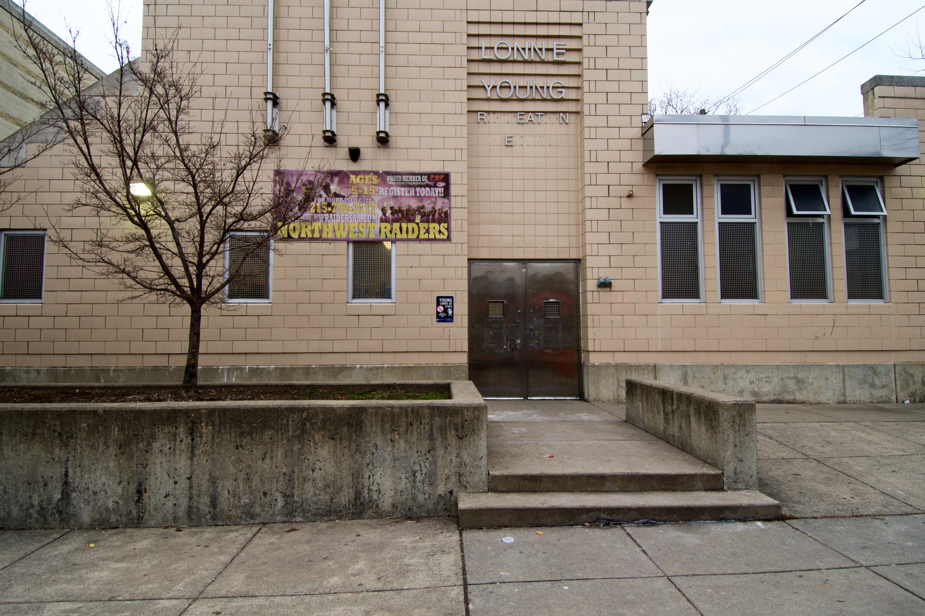 The Lonnie Young Rec Center in East Germantown.  (Bastiaan Slabbers for WHYY)