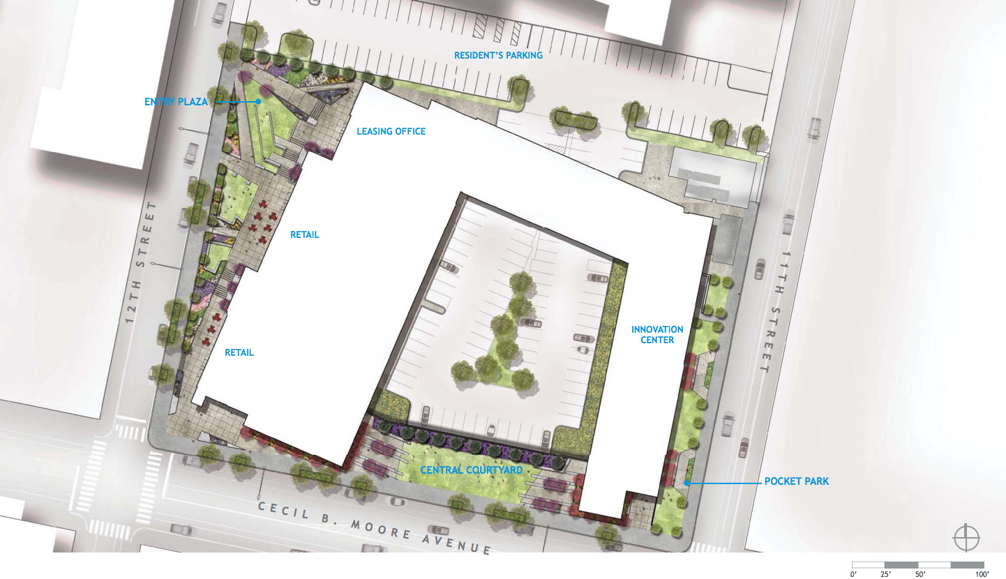 The View II: landscape plan | The Goldenberg Group, Niles Bolton Associates, March 2017 CDR