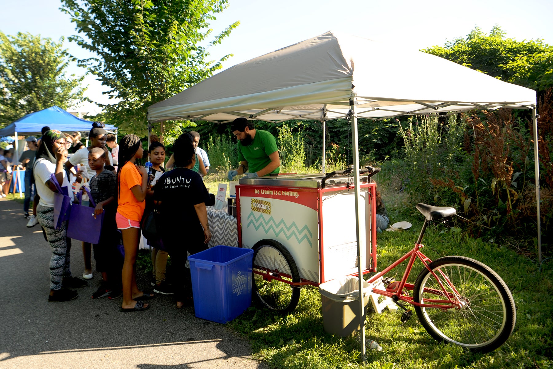 Gathering for some Cocochata Watershed Ice