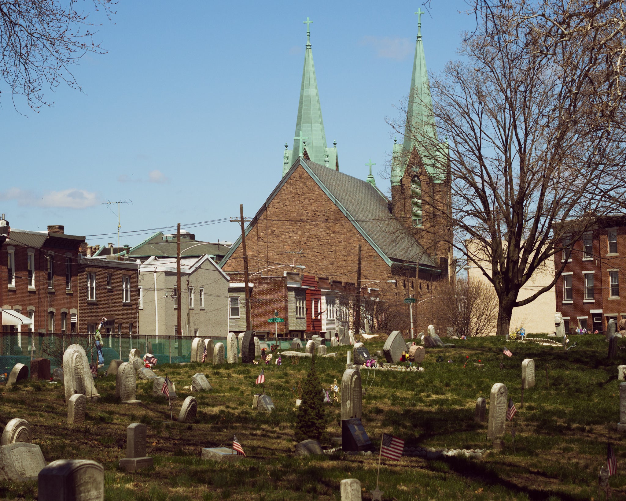 A view of St. Laurentius from Palmer Cemetery in 2015 | Michael Klusek, EOTS Flickr Group