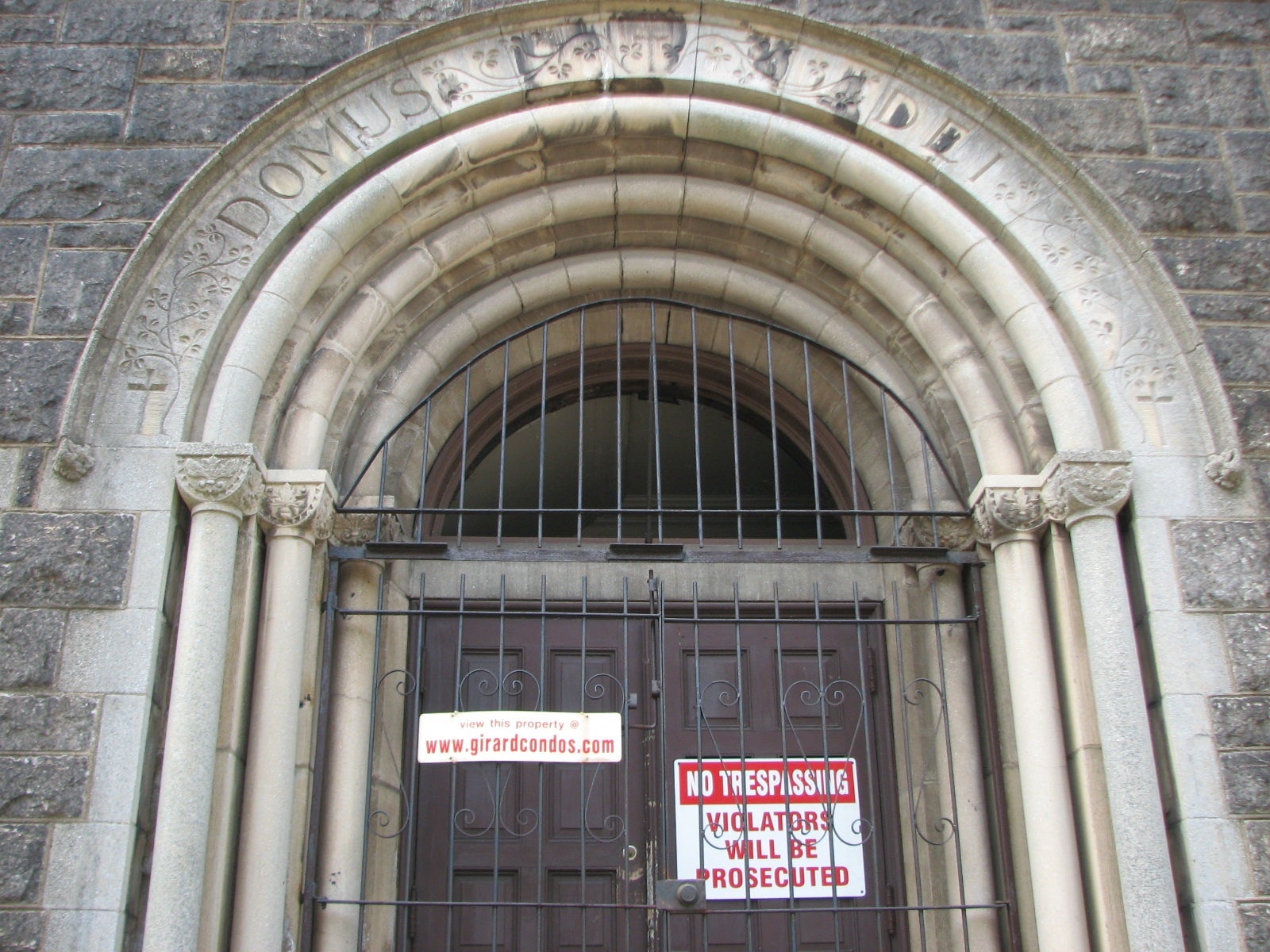 The stone chapel was dedicated in 1919.