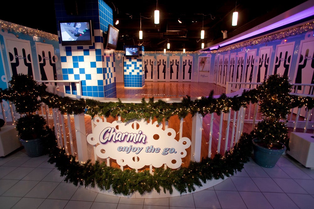 One of the Charmin restrooms in New York City. Photo courtesy of Charmin