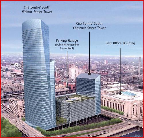 Cira Centre South is being developed by Brandywine Realty Trust