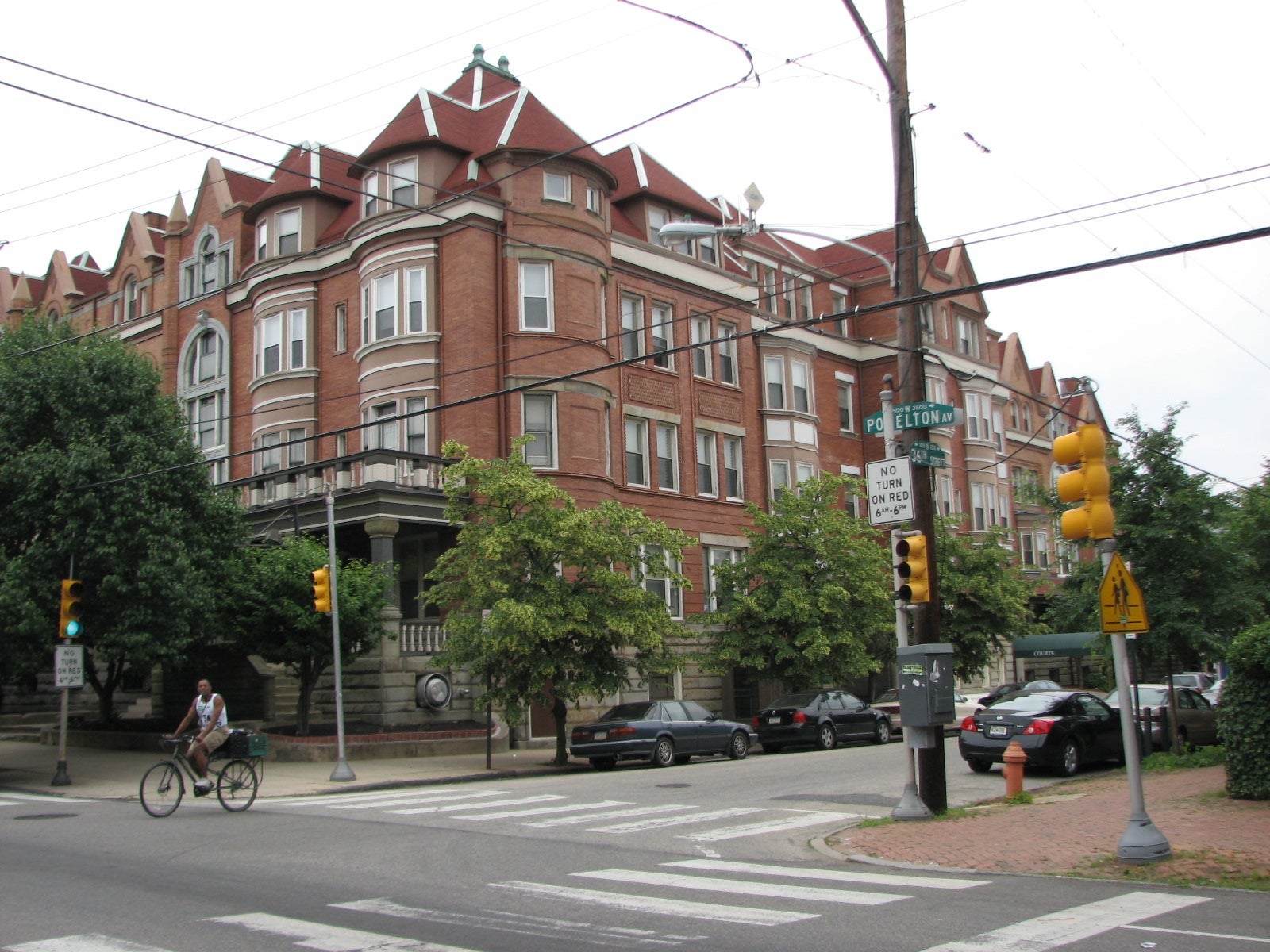 The speculative homes started by Willis Hale consisted of 17 houses along Powelton Avenue and 36th Street.