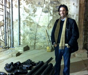 Developer David Waxman is taking an environmentally-friendly approach to rebuilding the 1860s structure in Manayunk.