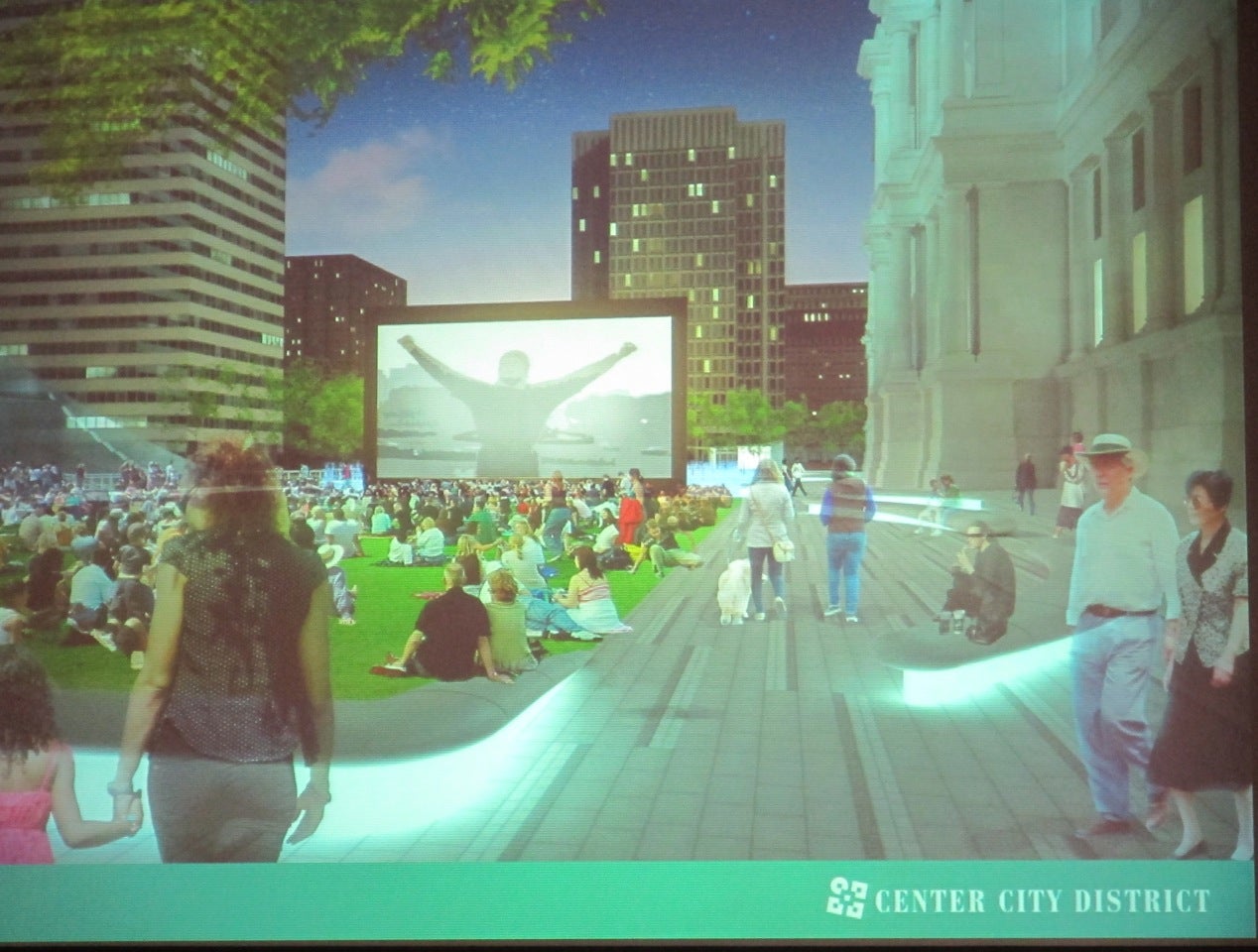 Art Commission gets detailed look at Dilworth Plaza and PhillyLive! plans