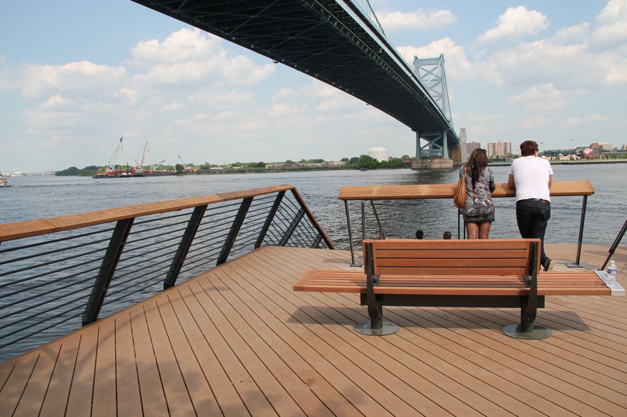 Race Street Pier railing gap issue resolved; all punch list items to be finished by fall