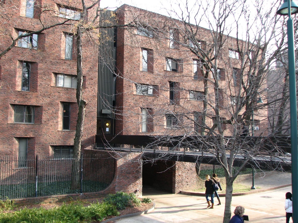 Eero Saarinen built Hill Hall in 1960.