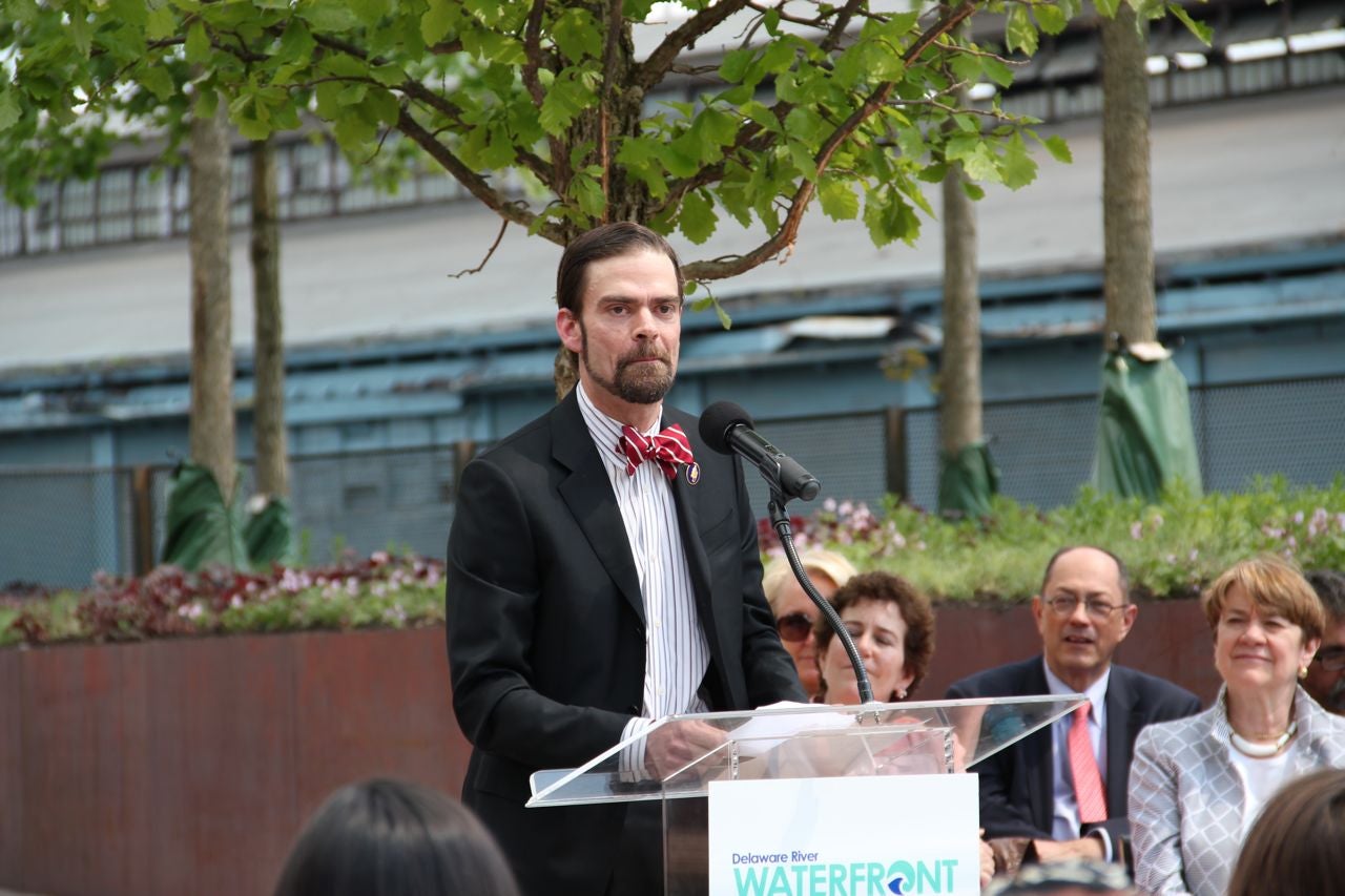 Ryan Berley, Old City and the new Friends of the Race Street Pier 