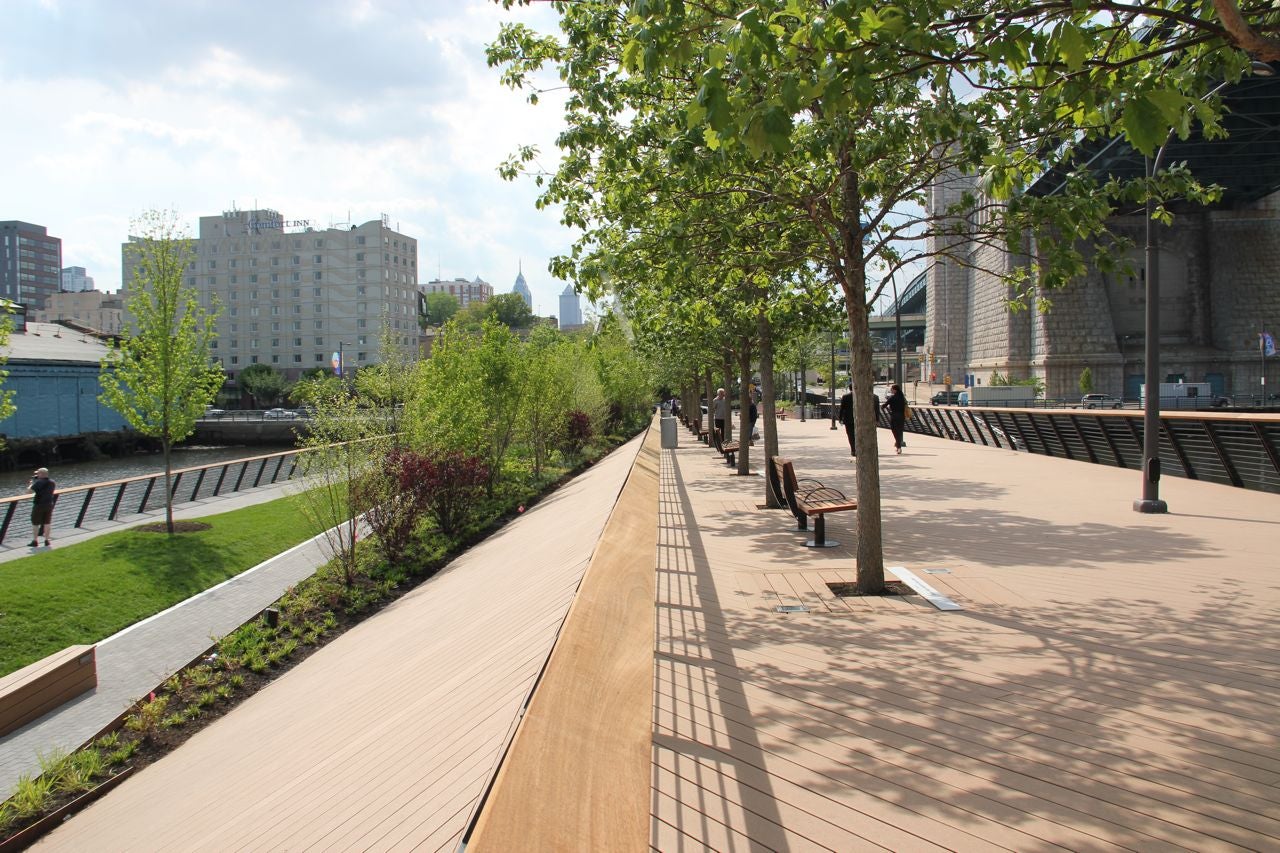 Facts and photos from Race Street Pier opening