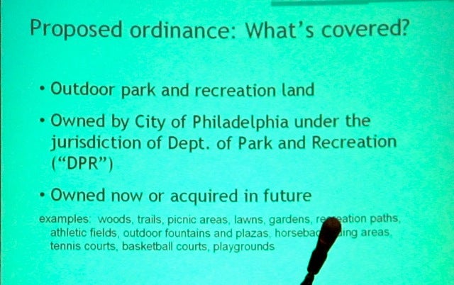 Parks and Recreation moves ahead on land disposition ordinance