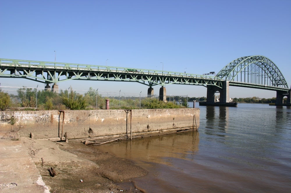 Current condition of the Lardner's Point pier. 