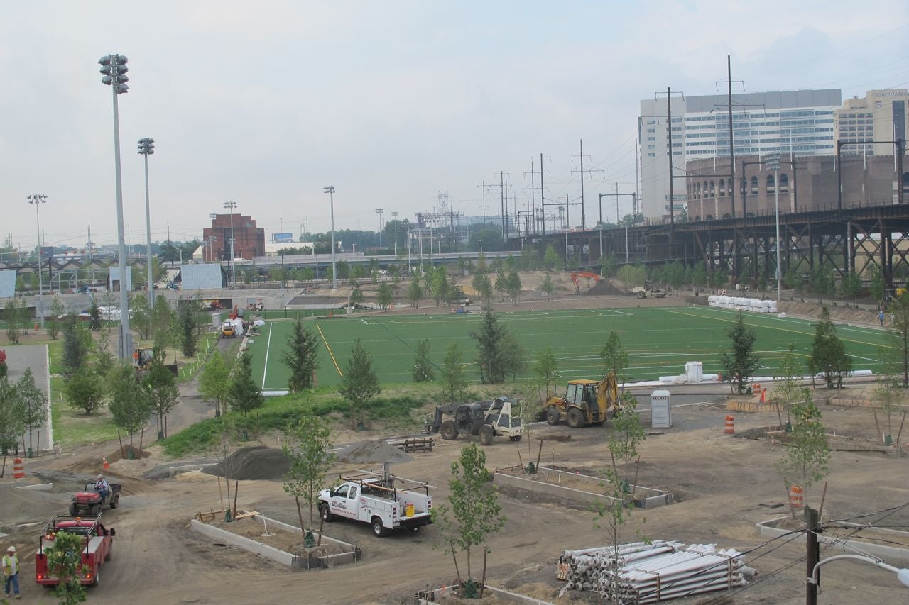 Penn Park playing field