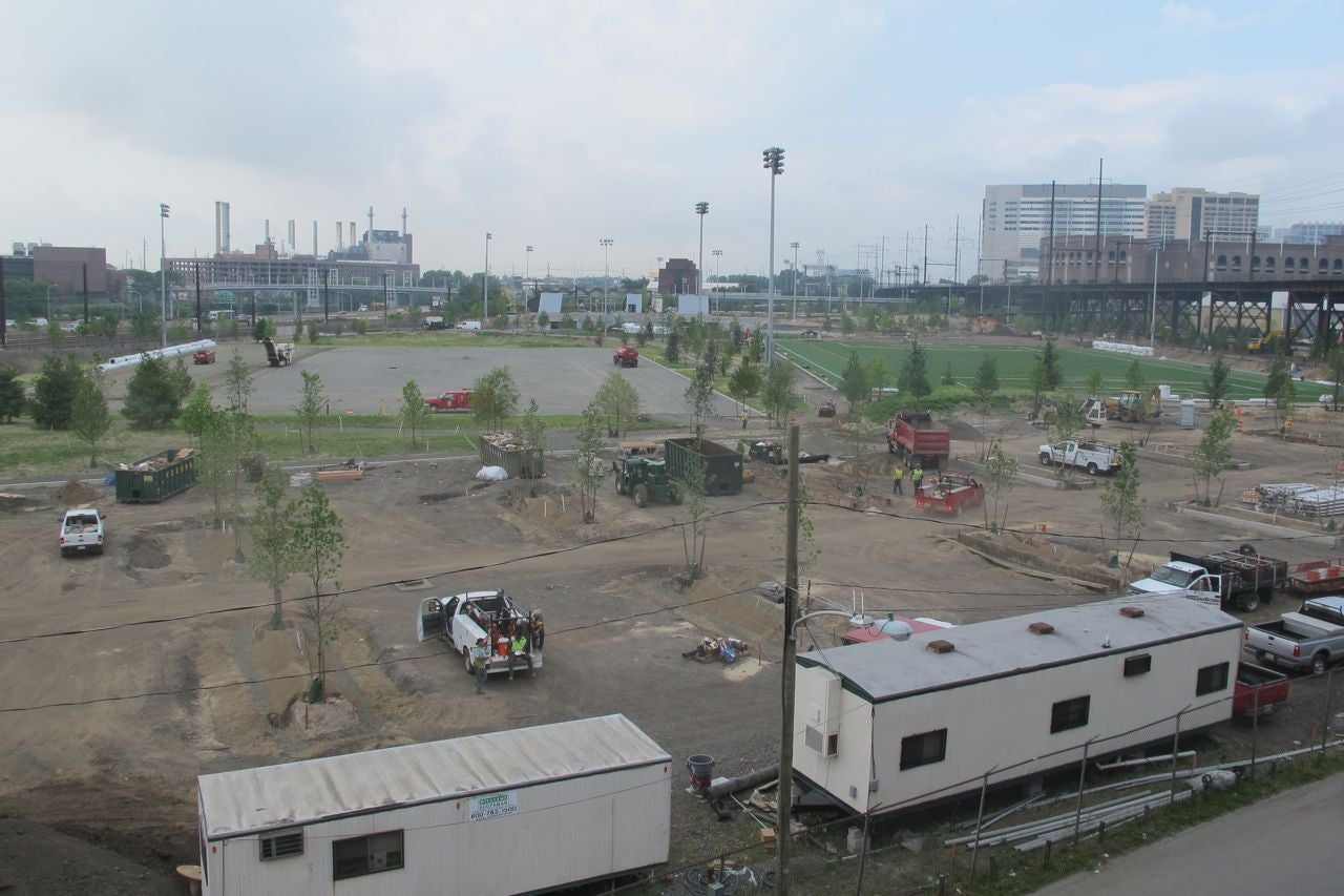 General view of Penn Park