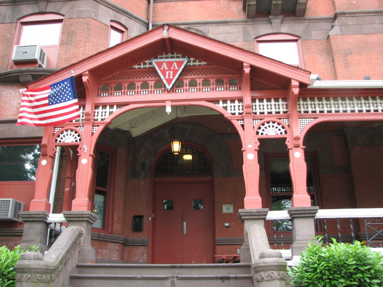 The brewer's home has been a fraternity house since 1939.