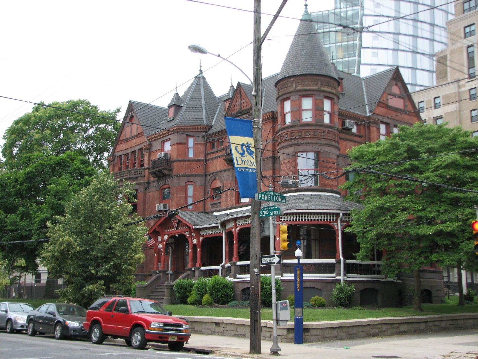 The bold red brick and brownstone Poth Mansion was home to a 19th-century brewery and real estate mogul.