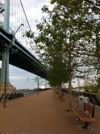 DRWC photo of Race Street Pier