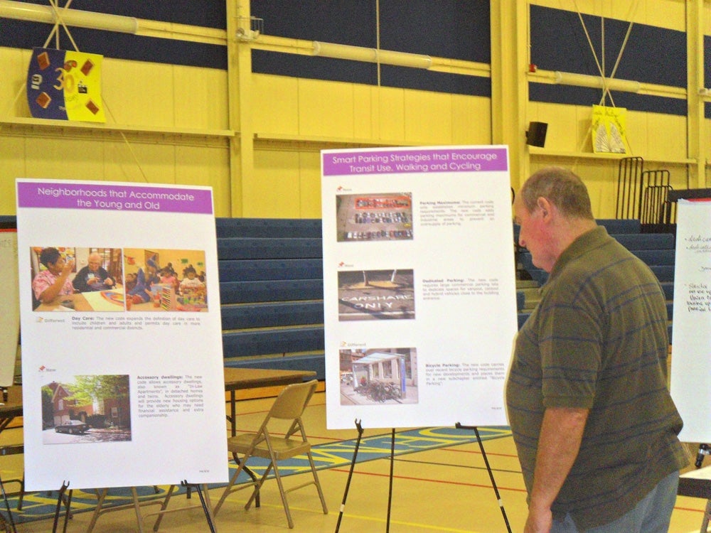 In North Philadelphia, a lightly attended Zoning Code open house