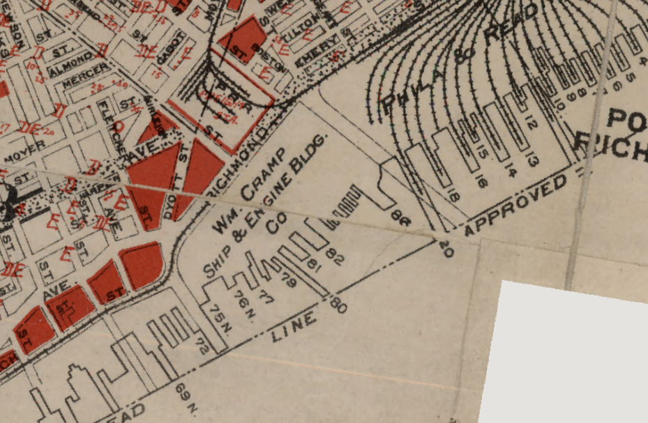 1934 Land Appraisal map