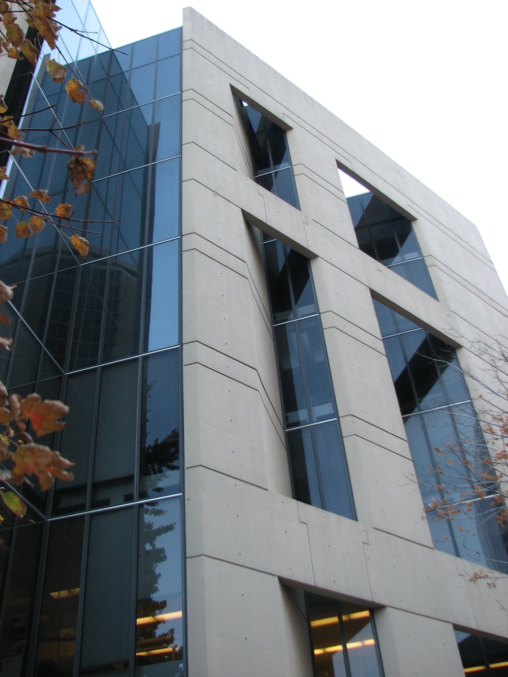 The south elevation of the United Way Building.
