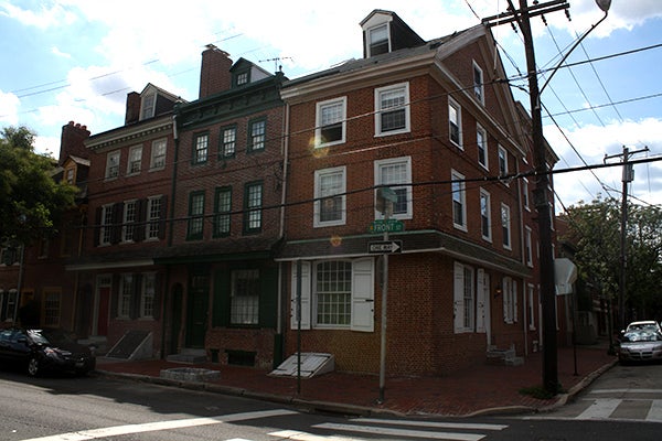 700 S. Front St., a Queen Village building which once housed Widow Maloby's Tavern