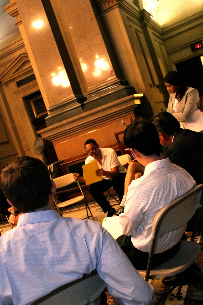 Group discussions at State of Young Philly 2010