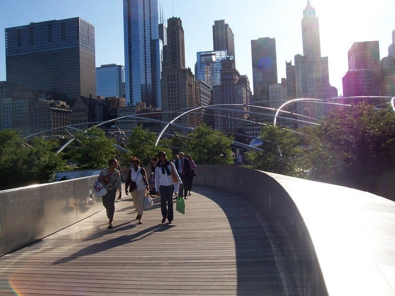 Gehry’s footbridge.