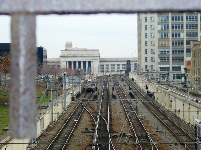 Suburban Station view to 30th Street Station