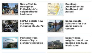 Introducing PlanPhilly's new homepage design