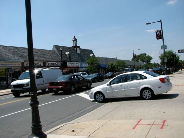 The community of East Mount Airy supports a busy commercial corridor of small businesses along Wadsworth Avenue.