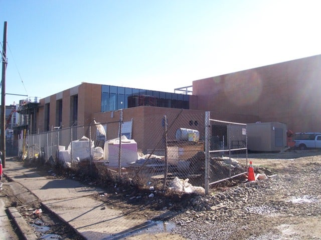 Kroc Center construction