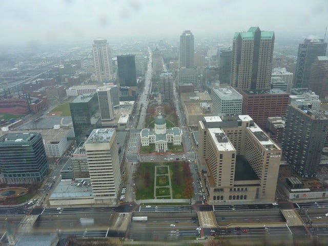 Gateway Mall from the Arch
